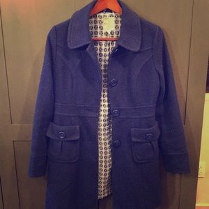 Blue Tulle Women’s Coat Medium